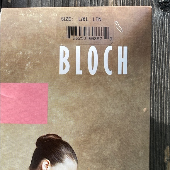 Bloch Endura Elite Ladies Footed Tight ~ SZ L/XL ~ LIGHT TAN ~ 2 PAIRS - Picture 6 of 8